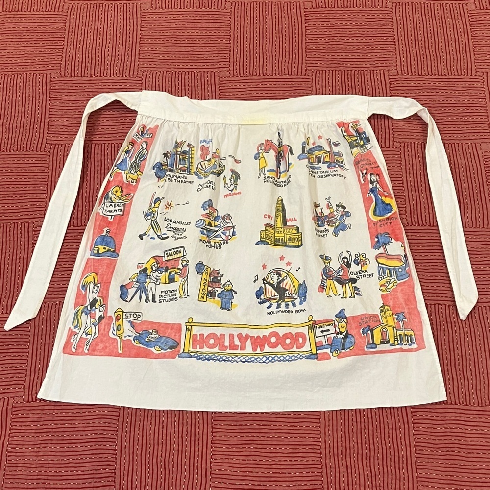 Hollywood Themed Kitchen waist Apron